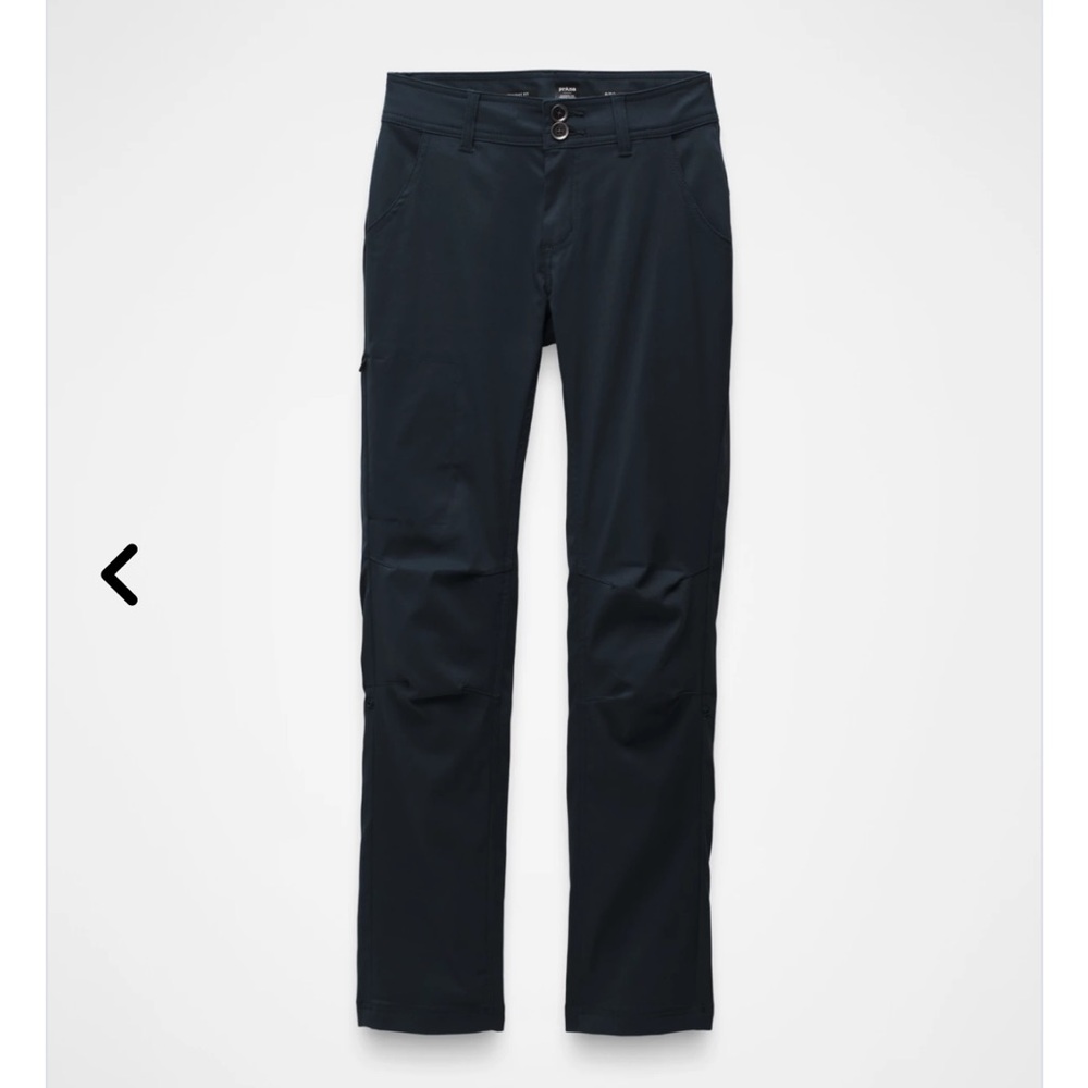 W’s Prana Halle Straight Leg pant in Navy Blue, size 4